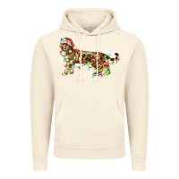 Vintage Artic christmas bengal cat Vintage Hoodie - LillyAllenDesigns