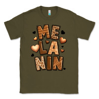 Army Green melanin Classic Tee - LillyAllenDesigns