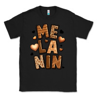 Black melanin Classic Tee - LillyAllenDesigns