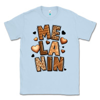 Dusty Blue melanin Classic Tee - LillyAllenDesigns