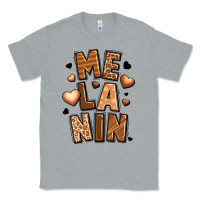 Heather Grey melanin Classic Tee - LillyAllenDesigns