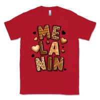 Red melanin Classic Tee - LillyAllenDesigns