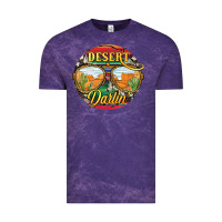 Cloud Purple desert darlin' sunglassess Vintage Tee - JahusDesignShop