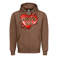 Chestnut love bites olivia Zipper Hoodie - OliviaCreatesArt