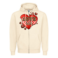 Sandshell love bites olivia Zipper Hoodie - OliviaCreatesArt