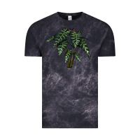 Cloud Black Amazon Elephant Ear Vintage Tee - LillyAllenDesigns