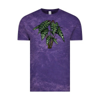 Cloud Purple Amazon Elephant Ear Vintage Tee - LillyAllenDesigns