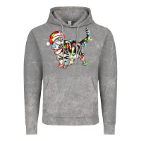 Cloud Rock christmas american shorthair cat Vintage Hoodie - LillyAllenDesigns