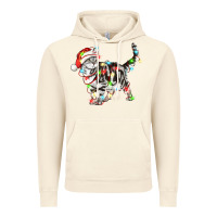 Vintage Artic christmas american shorthair cat Vintage Hoodie - LillyAllenDesigns