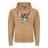 Vintage Camel christmas american shorthair cat Vintage Hoodie - LillyAllenDesigns