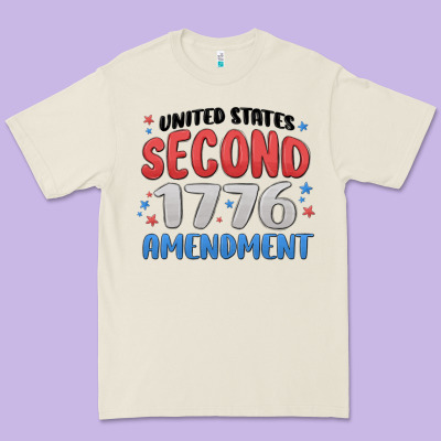 United States Second 1776 Amendment Premium Tee Designed By Maliassmallbusiness