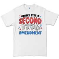White united states second 1776 amendment Premium Tee - MaliasSmallBusiness
