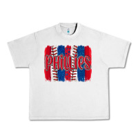 Lunar Rock phillies baseball team spirit brushstrokes Urban Heavy Tee - Artiststas