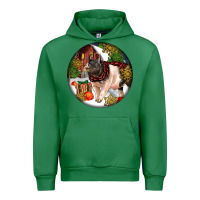 Emerald hampshire sow pig christmas Urban Hoodie - LillyAllenDesigns