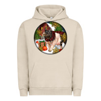 Pigment French Oak hampshire sow pig christmas Urban Hoodie - LillyAllenDesigns
