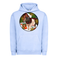 Pigment Grape Ice hampshire sow pig christmas Urban Hoodie - LillyAllenDesigns
