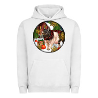 Pigment Lunar Rock hampshire sow pig christmas Urban Hoodie - LillyAllenDesigns