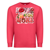 Cardinal love you more Premium Sweatshirt - FaDigitalArtStudio