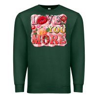 Sports Green love you more Premium Sweatshirt - FaDigitalArtStudio