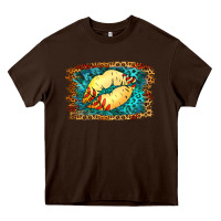 Chocolate Brown Softball Lips Heavy Core Tee - Jasminsmagicworld