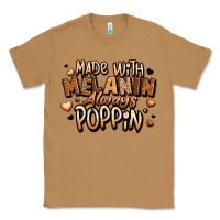 Toasted Coconut made with melanin always poppin' Classic Tee - LillyAllenDesigns