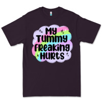 Plum my tummy freaking hurts Premium Tee - MaliasSmallBusiness