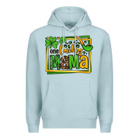 Blue Mist One lucky mama St. Patrick's Premium Hoodie - OliviaCreatesArt