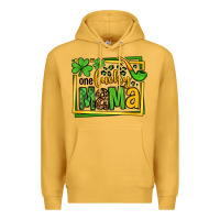 Mustard One lucky mama St. Patrick's Premium Hoodie - OliviaCreatesArt