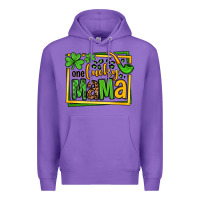 Purple One lucky mama St. Patrick's Premium Hoodie - OliviaCreatesArt