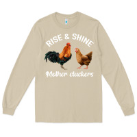 Mushroom Rise and Shine Mother Cluckers Long Sleeve Tee - Bettercallsaul