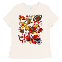 Bone i'm a hot mess, always stressed,and proudly a foot Ladies Tee - MaliasSmallBusiness