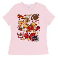 Bubblegum Pink i'm a hot mess, always stressed,and proudly a foot Ladies Tee - MaliasSmallBusiness