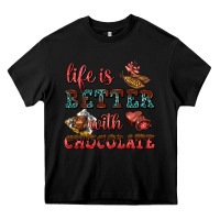 Black life is better with chocolate Heavy Core Tee - AdoDesignShop