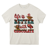 Cream life is better with chocolate Heavy Core Tee - AdoDesignShop