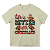 Mossy life is better with chocolate Heavy Core Tee - AdoDesignShop
