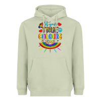 Let Your True Colours Shine Heavyweight Hoodie | Teevron
