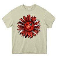 Mossy Ladybug Sunflower Heavy Core Tee - Jasminsmagicworld