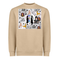 Mushroom gothic girl and colorful girl Heavyweight Sweatshirt - TumblerDesignByShophia