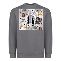 Storm gothic girl and colorful girl Heavyweight Sweatshirt - TumblerDesignByShophia