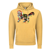 Vintage Mustard christmas christmas maine coon cat cat Vintage Hoodie - LillyAllenDesigns