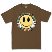 Cacao peace out single digits im 10 Premium Tee - MaliasSmallBusiness