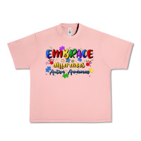 Salmon embrace differences Urban Heavy Tee - Artiststas