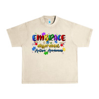 Sandshell embrace differences Urban Heavy Tee - Artiststas