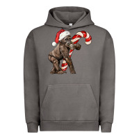 Pigment Tornado Christmas Candy Cane Baby Gorilla Urban Hoodie - LillyAllenDesigns