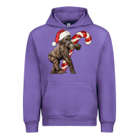 Tulip Christmas Candy Cane Baby Gorilla Urban Hoodie - LillyAllenDesigns