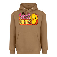 Toasted Coconut one cute chick Heavyweight Hoodie - FaDigitalArtStudio
