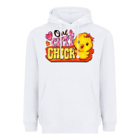 White one cute chick Heavyweight Hoodie - FaDigitalArtStudio