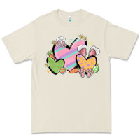 Bone easter hearts Premium Tee - MaliasSmallBusiness