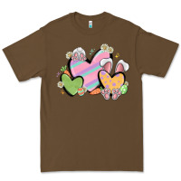 Cacao easter hearts Premium Tee - MaliasSmallBusiness