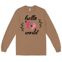Toasted Coconut Hello world Long Sleeve Tee - Bettercallsaul